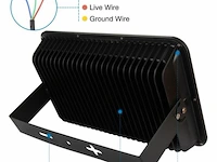 2 x led schijnwerper 300w – 6500kkoud wit – ip65 waterdicht – 30.000 lm – cob – buiten/binnen - afbeelding 5 van  5