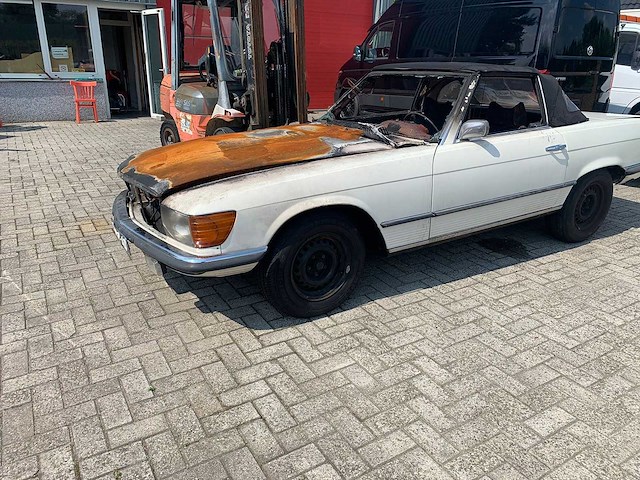 2 x mercedes-benz - 1972 - 350 sl + 1 voor onderdelen - cabrio - afbeelding 29 van  36