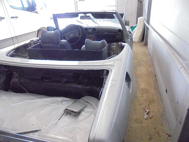 2 x mercedes-benz - 1972 - 350 sl + 1 voor onderdelen - cabrio - afbeelding 31 van  36
