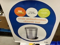 2 x pedaalemmer 20 liter met binnenemmer. in beide emmers zitten een paar dutjes. - afbeelding 5 van  11