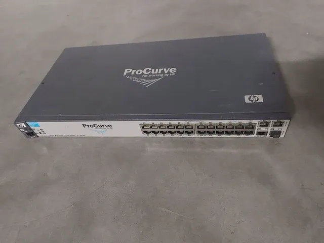 2 x refurbished hp procurveswitch-2610-24 j9085a - afbeelding 1 van  3