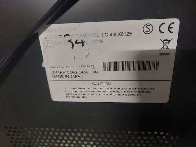 2 x refurbished sharp lc-40lx812e - afbeelding 5 van  5