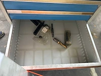 2 x tool cabinet for lot 4 with tools and parts for machine - afbeelding 8 van  12