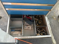 2 x tool cabinet for lot 4 with tools and parts for machine - afbeelding 9 van  12