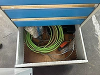2 x tool cabinet for lot 4 with tools and parts for machine - afbeelding 11 van  12