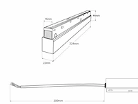 2 x transformator voor magnetische rail 20mm 48v -100w - afbeelding 5 van  5