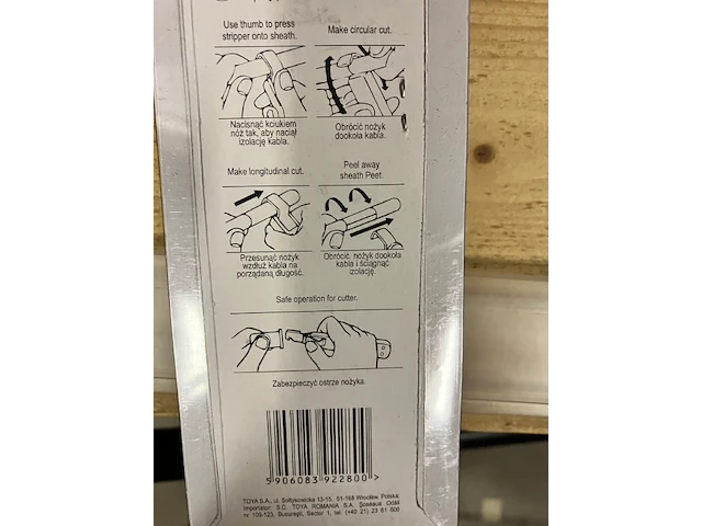 2 x yato kabelmes professioneel - afbeelding 7 van  9