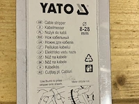 2 x yato kabelmes professioneel - afbeelding 9 van  9