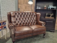 2-zis bank chesterfield, sint james, bruin - afbeelding 5 van  8