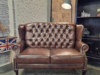 2-zis bank chesterfield, sint james, bruin - afbeelding 8 van  8