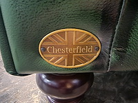 2-zits bank chesterfield, brighton, groen - afbeelding 5 van  5