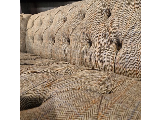 2-zits bank chesterfield, candytuft, grijs - afbeelding 5 van  6