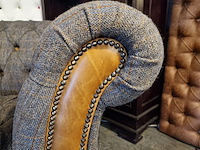 2-zits bank chesterfield, candytuft, grijs - afbeelding 3 van  7