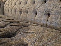 2-zits bank chesterfield, candytuft, grijs - afbeelding 5 van  7