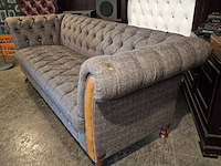 2-zits bank chesterfield, candytuft, grijs - afbeelding 6 van  7