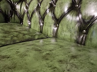 2-zits bank chesterfield, hampton, groen - afbeelding 4 van  4