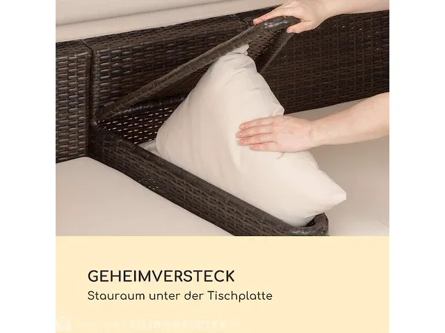 2-zits loveseat/loungebank blumfeldt, gdw8-heartland-ecro, bruin, beige - afbeelding 8 van  13