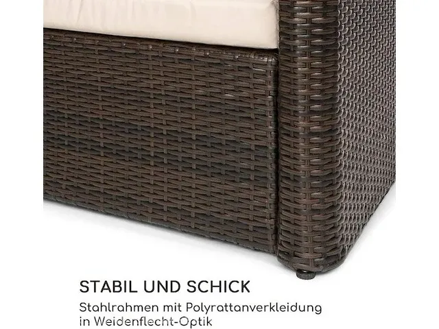 2-zits loveseat/loungebank blumfeldt, gdw8-heartland-ecro, bruin, beige - afbeelding 9 van  13