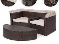 2-zits loveseat/loungebank blumfeldt, gdw8-heartland-ecro, bruin, beige - afbeelding 11 van  13