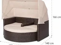 2-zits loveseat/loungebank blumfeldt, gdw8-heartland-ecro, bruin, beige - afbeelding 12 van  13