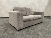 2-zits sofa - grijs gestoffeerd - 160cm - afbeelding 1 van  9
