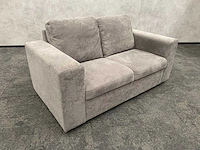 2-zits sofa - grijs gestoffeerd - 160cm - afbeelding 4 van  9