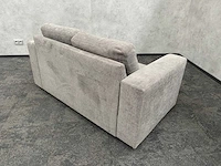 2-zits sofa - grijs gestoffeerd - 160cm - afbeelding 8 van  9