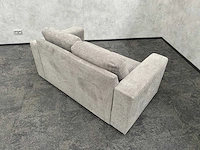 2-zits sofa - grijs gestoffeerd - 160cm - afbeelding 9 van  9