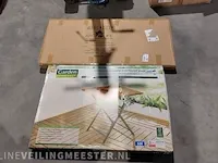 2 zits tuinbank en klaptafel artlife en gardenfeelings - afbeelding 1 van  6