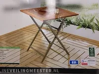 2 zits tuinbank en klaptafel artlife en gardenfeelings - afbeelding 3 van  6