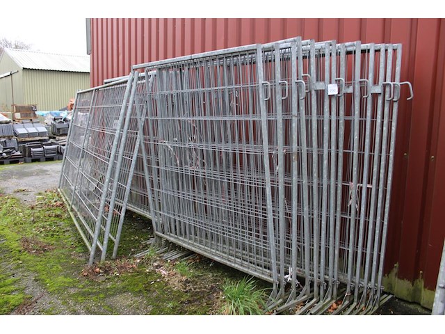 20 bouwhekken met afmeting 170 x 200 cm. - afbeelding 1 van  2