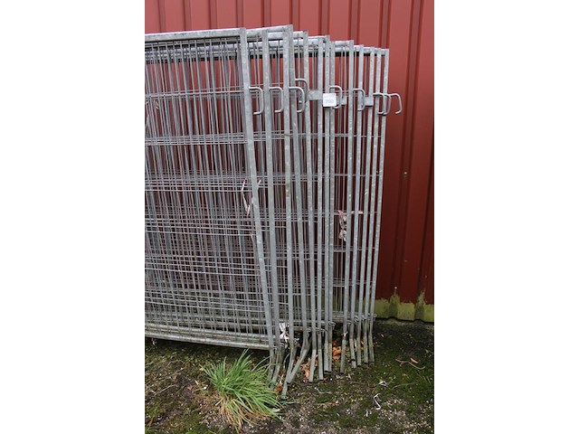20 bouwhekken met afmeting 170 x 200 cm. - afbeelding 2 van  2
