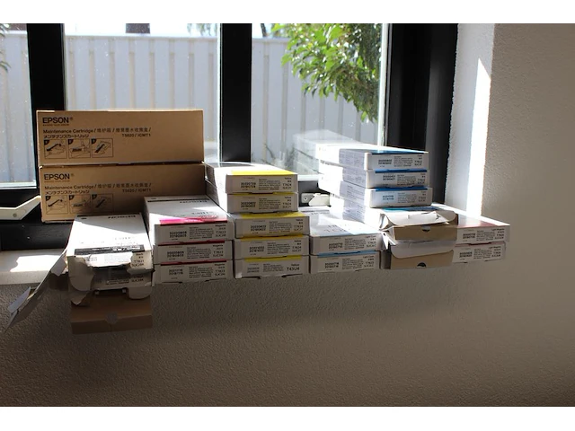 20 cartridges epson sl d700 in diverse kleuren nieuw. - afbeelding 1 van  3