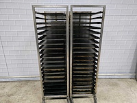 20-delige rvs afkoelwagen (2x) - afbeelding 1 van  5