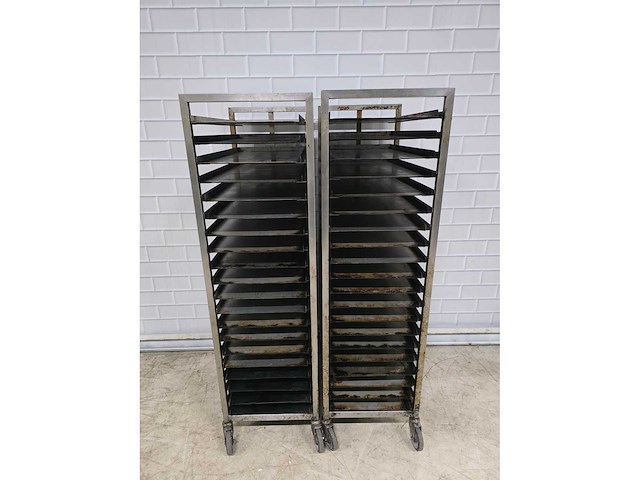 20-delige rvs afkoelwagen (2x) - afbeelding 3 van  5