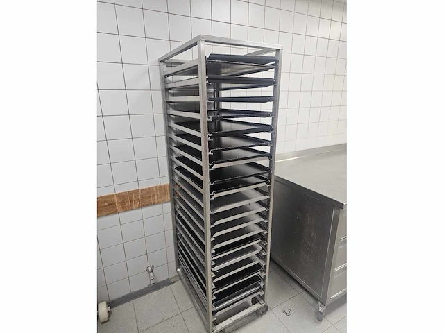 20-delige rvs afkoelwagen inclusief bakplaten - afbeelding 3 van  3