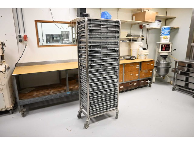 20-delige rvs grondstoffenwagen - afbeelding 1 van  4