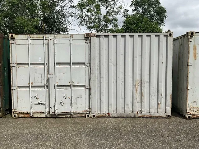 20 ft. opslagcontainer (2x) - afbeelding 2 van  7