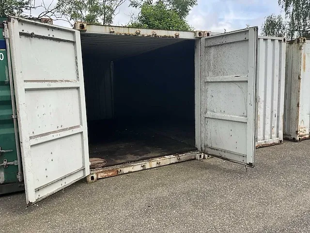 20 ft. opslagcontainer (2x) - afbeelding 3 van  7