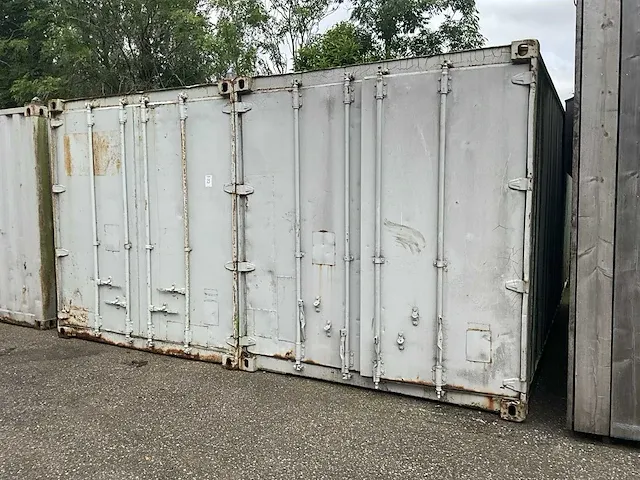 20 ft. opslagcontainer (2x) - afbeelding 1 van  8