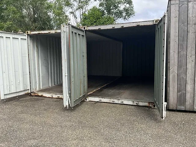 20 ft. opslagcontainer (2x) - afbeelding 3 van  8