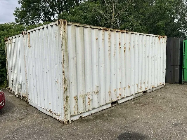 20 ft. opslagcontainer (2x) - afbeelding 1 van  7