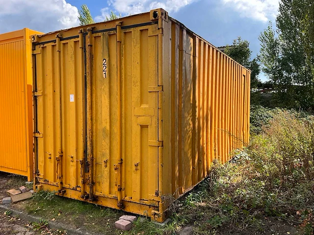20 ft. opslagcontainer - afbeelding 1 van  8