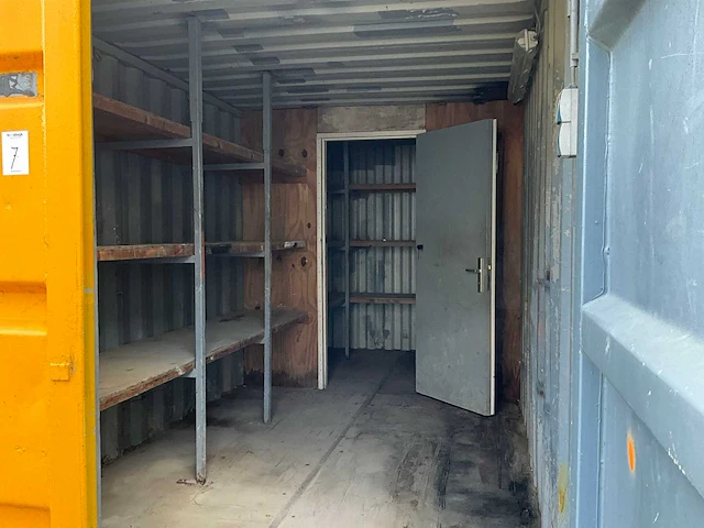 20 ft. opslagcontainer - afbeelding 3 van  7