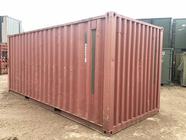 20 ft zeecontainer - afbeelding 4 van  5