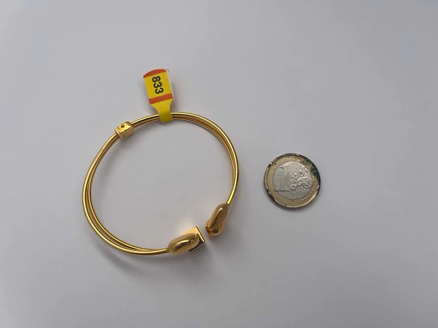 20 karaats geelgouden armband - afbeelding 3 van  3