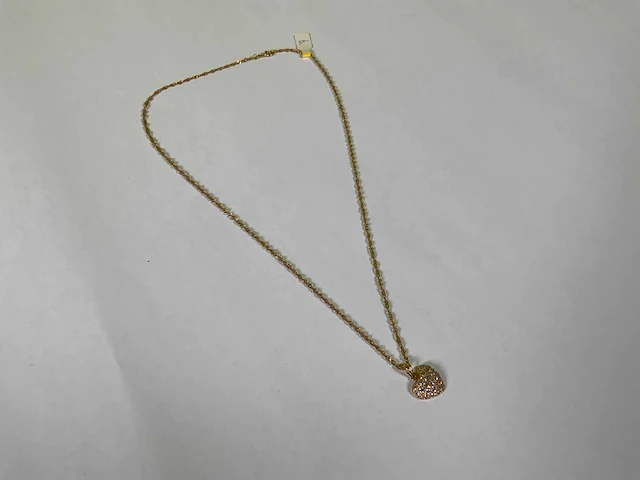 20 karaats geelgouden collier - afbeelding 1 van  4