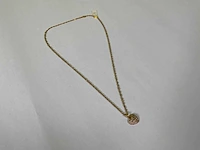 20 karaats geelgouden collier - afbeelding 1 van  4