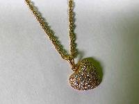 20 karaats geelgouden collier - afbeelding 4 van  4
