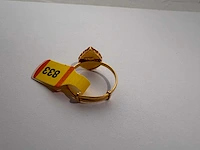 20 karaats geelgouden ring - afbeelding 2 van  2